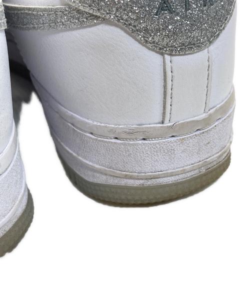 NIKE（ナイキ）NIKE (ナイキ) Air Force 1 Low '07 LX Glitter Swoosh ホワイト サイズ:SIZE 23.5cmの古着・服飾アイテム