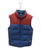 Patagoniaパタゴニア）の古着「Reversible Bivy Down Vest」｜ネイビー×レッド