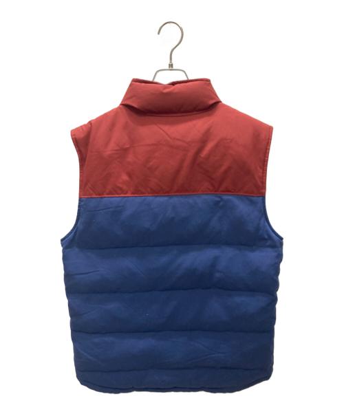 Patagonia（パタゴニア）Patagonia (パタゴニア) Reversible Bivy Down Vest ネイビー×レッド サイズ:Mの古着・服飾アイテム