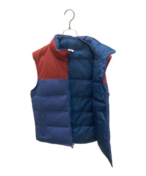 Patagonia（パタゴニア）Patagonia (パタゴニア) Reversible Bivy Down Vest ネイビー×レッド サイズ:Mの古着・服飾アイテム