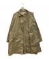 中古・古着 REMI RELIEF (レミレリーフ) BEAMS PLUS (ビームスプラス) 別注 Balmacaan Coat  ステンカラーコート ベージュ サイズ:SIZE L：8000円