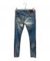 Hysteric Glamour (ヒステリックグラマー) ダメージスタッズデニムパンツ インディゴ サイズ:S：5000円