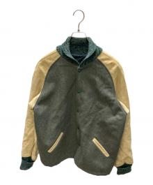 skookum（スクーカム）の古着「ファラオジャケット」｜グリーン×ベージュ