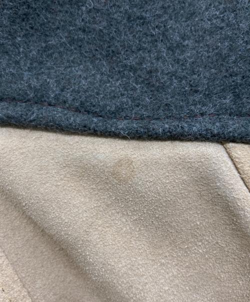 skookum（スクーカム）skookum (スクーカム) ファラオジャケット グリーン×ベージュ サイズ:40の古着・服飾アイテム