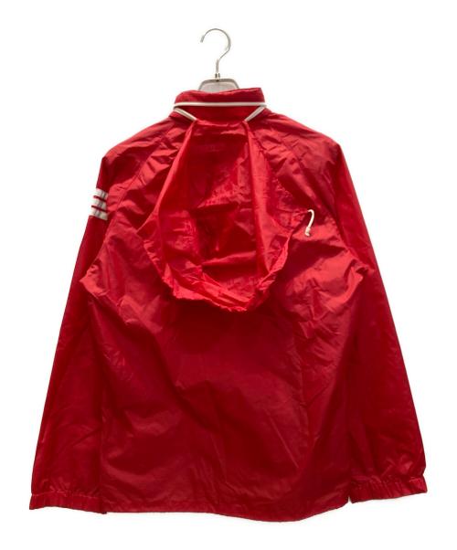adidas（アディダス）adidas (アディダス) ナイロンジャケット レッド サイズ:Lの古着・服飾アイテム