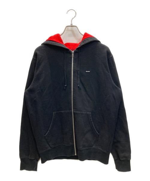 SUPREME（シュプリーム）Supreme (シュプリーム) SMALL BOX LOGO ZIP UP HOODIE ブラック サイズ:Mの古着・服飾アイテム