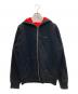 Supreme（シュプリーム）の古着「SMALL BOX LOGO ZIP UP HOODIE」｜ブラック