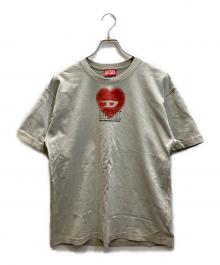 DIESEL（ディーゼル）の古着「T-BUXT-N4 Tシャツ」｜ベージュ
