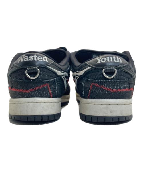 NIKE SB（ナイキエスビー）NIKE SB (ナイキエスビー) WASTED YOUTH (ウェイステッドユース) DUNK LOW PRO QS ダンク ロー プロ ブラック サイズ:SIZE 25cmの古着・服飾アイテム