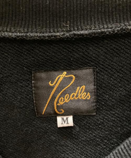 Needles（ニードルズ）Needles (ニードルズ) トラッククルーネックスウェット ブラック サイズ:Mの古着・服飾アイテム