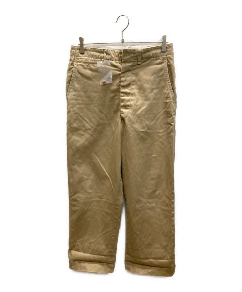 orSlow（オアスロウ）orSlow (オアスロウ) Vintage Fit Army Trousers チノトラウザー ベージュ サイズ:SIZE Sの古着・服飾アイテム