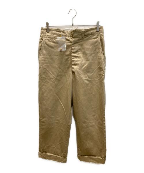 orSlow（オアスロウ）orSlow (オアスロウ) Vintage Fit Army Trousers チノトラウザー ベージュ サイズ:SIZE Sの古着・服飾アイテム