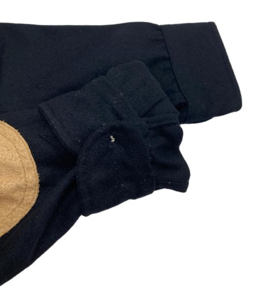 PENDLETON（ペンドルトン）PENDLETON (ペンドルトン) 70s エルボーパッチ ウールシャツ ブラック サイズ:Mの古着・服飾アイテム