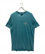 stussyステューシー）の古着「プリントTシャツ」｜グリーン