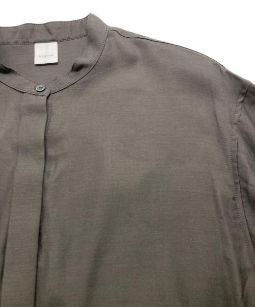 KAGURE（カグレ）kagure (カグレ) キュプラコットンシャツワンピース グレー サイズ:SIZE 0の古着・服飾アイテム