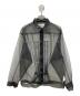 JOHN MASON SMITH（ジョンメイソンスミス）の古着「NYLON TULLE TRUCKER JACKET」｜ブラック