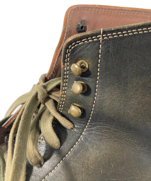 MOTO（モト）MOTO (モト) レースアップブーツ オリーブ サイズ:SIZE 1の古着・服飾アイテム