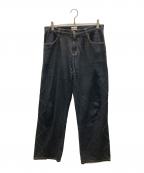 BADWAYバッドウェイ）の古着「Wave Classic denim pants デニムパンツ」｜インディゴ