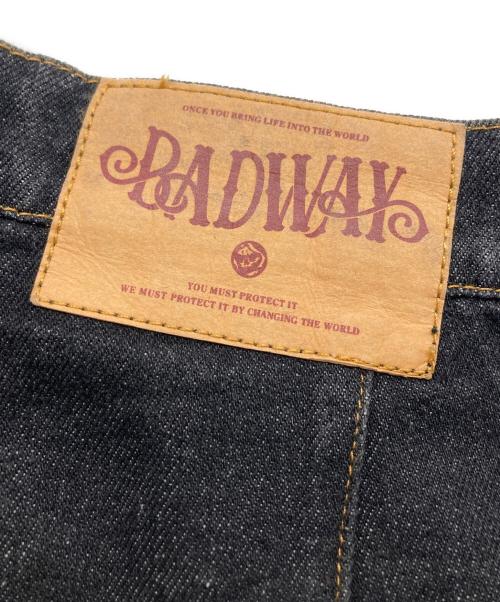 BADWAY（バッドウェイ）BADWAY (バッドウェイ) Wave Classic denim pants デニムパンツ インディゴ サイズ:SIZE Lの古着・服飾アイテム