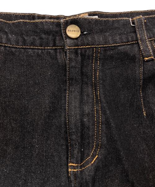 BADWAY（バッドウェイ）BADWAY (バッドウェイ) Wave Classic denim pants デニムパンツ インディゴ サイズ:SIZE Lの古着・服飾アイテム