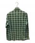 RRL (ダブルアールエル) プリネルワークシャツ グリーン サイズ:SIZE M：20000円
