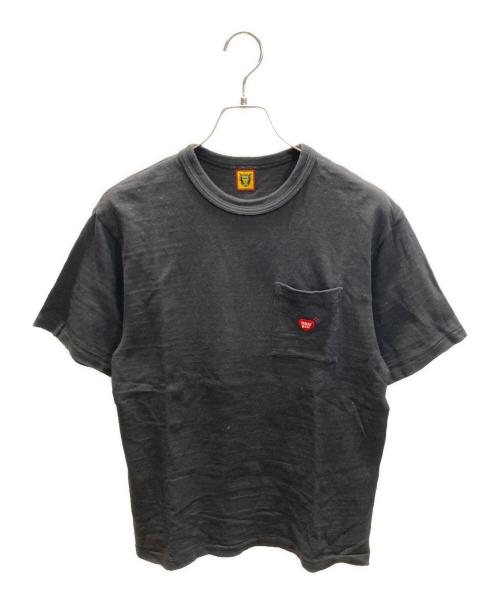 HUMAN MADE（ヒューマンメイド）HUMAN MADE (ヒューマンメイド) タイガープリントポケットTシャツ ブラック サイズ:SIZE Mの古着・服飾アイテム