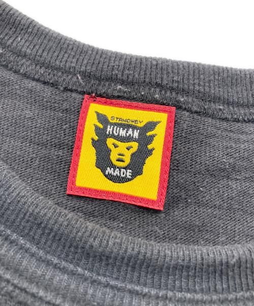 HUMAN MADE（ヒューマンメイド）HUMAN MADE (ヒューマンメイド) タイガープリントポケットTシャツ ブラック サイズ:SIZE Mの古着・服飾アイテム