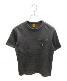 HUMAN MADE（ヒューマンメイド）の古着「バックプリントポケットTシャツ」｜ブラック