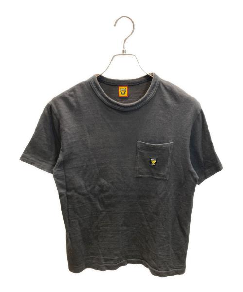 HUMAN MADE（ヒューマンメイド）HUMAN MADE (ヒューマンメイド) バックプリントポケットTシャツ ブラック サイズ:SIZE Sの古着・服飾アイテム