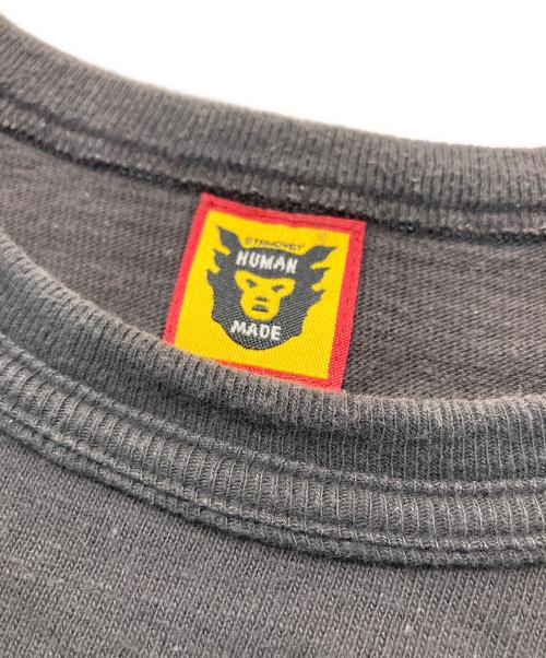 HUMAN MADE（ヒューマンメイド）HUMAN MADE (ヒューマンメイド) バックプリントポケットTシャツ ブラック サイズ:SIZE Sの古着・服飾アイテム