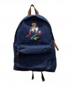 POLO RALPH LAURENポロ・ラルフローレン）の古着「ポロベアバックパック」｜ネイビー