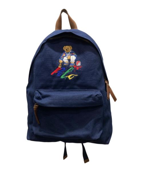 POLO RALPH LAUREN（ポロ・ラルフローレン）POLO RALPH LAUREN (ポロ・ラルフローレン) ポロベアバックパック ネイビー サイズ:下記参照の古着・服飾アイテム