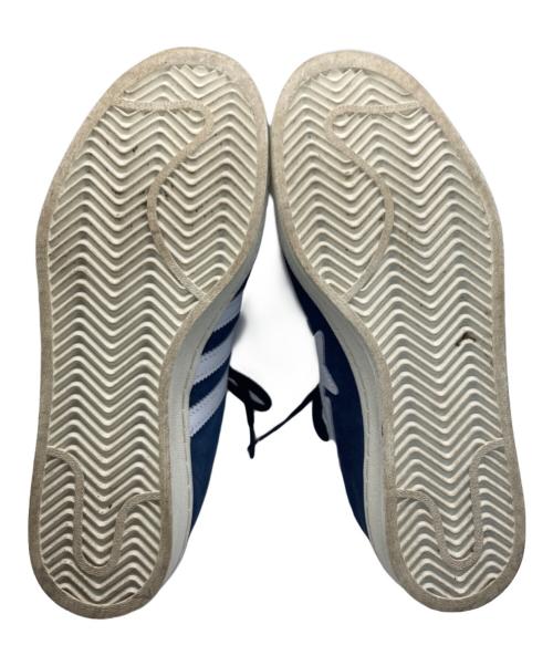 adidas（アディダス）adidas (アディダス) A BATHING APE (アベイシングエイプ) CAMPUS 80s BAPE ネイビー サイズ:SIZE 25cmの古着・服飾アイテム