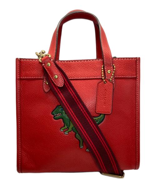 COACH（コーチ）COACH (コーチ) フィールド トート 22・レキシー レッド サイズ:下記参照の古着・服飾アイテム