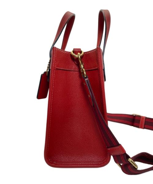 COACH（コーチ）COACH (コーチ) フィールド トート 22・レキシー レッド サイズ:下記参照の古着・服飾アイテム