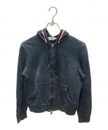 MONCLER（モンクレール）の古着「MAGLIA CARDIGAN ジップアップ パーカー」｜ブラック