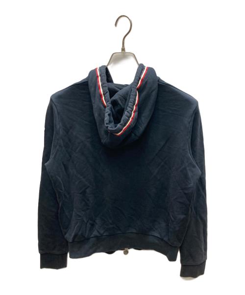 MONCLER（モンクレール）MONCLER (モンクレール) MAGLIA CARDIGAN ジップアップ パーカー ブラック サイズ:Sの古着・服飾アイテム