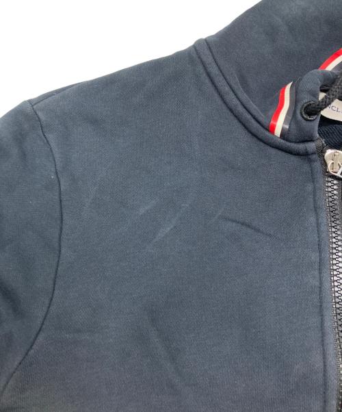 MONCLER（モンクレール）MONCLER (モンクレール) MAGLIA CARDIGAN ジップアップ パーカー ブラック サイズ:Sの古着・服飾アイテム