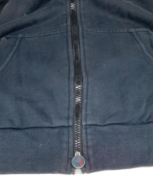 MONCLER（モンクレール）MONCLER (モンクレール) MAGLIA CARDIGAN ジップアップ パーカー ブラック サイズ:Sの古着・服飾アイテム
