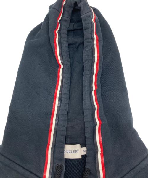 MONCLER（モンクレール）MONCLER (モンクレール) MAGLIA CARDIGAN ジップアップ パーカー ブラック サイズ:Sの古着・服飾アイテム