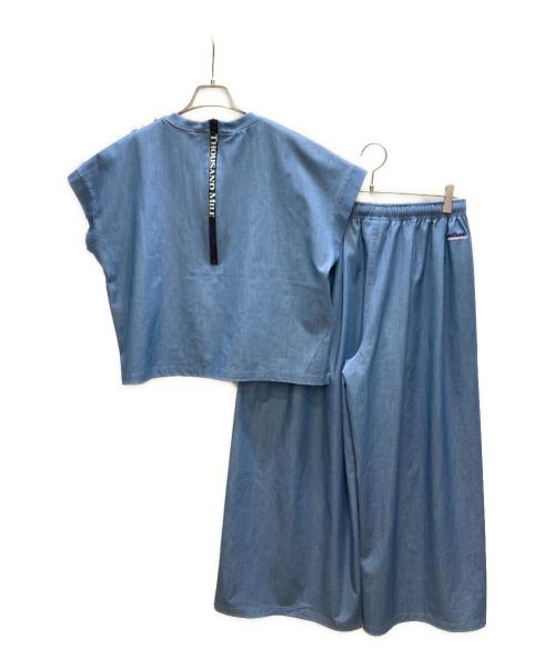 Thousand Mile（サウザンドマイル）Thousand Mile (サウザンドマイル) BLUDENIM ブルーパンツ セットアップ インディゴ サイズ:SIZE Freeの古着・服飾アイテム