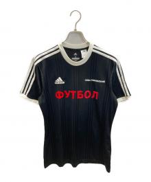 adidas×Gosha Rubchinskiy（アディダス×ゴーシャラブチンスキー）の古着「ゲームシャツ」｜ブラック
