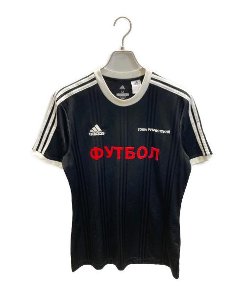 adidas（アディダス）adidas (アディダス) Gosha Rubchinskiy (ゴーシャラブチンスキー) ゲームシャツ ブラック サイズ:SIZE Mの古着・服飾アイテム