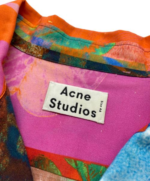 Acne studios（アクネ ストゥディオズ）Acne studios (アクネ ストゥディオズ) ボタニカルプリントオープンカラーシャツ マルチカラー サイズ:SIZE 44の古着・服飾アイテム