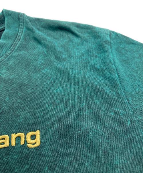 ALEXANDER WANG（アレキサンダー・ワン）ALEXANDER WANG (アレキサンダー・ワン) ロゴ刺繍Tシャツ グリーン サイズ:SIZE Mの古着・服飾アイテム