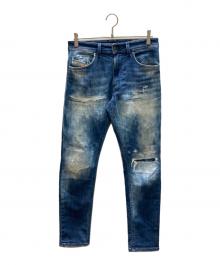 DIESEL（ディーゼル）の古着「2001 D-MACRO デニムパンツ」｜インディゴ