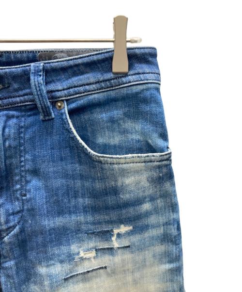 DIESEL（ディーゼル）DIESEL (ディーゼル) 2001 D-MACRO デニムパンツ インディゴ サイズ:SIZE 81cm (W32)の古着・服飾アイテム