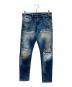 DIESEL（ディーゼル）の古着「2001 D-MACRO デニムパンツ」｜インディゴ