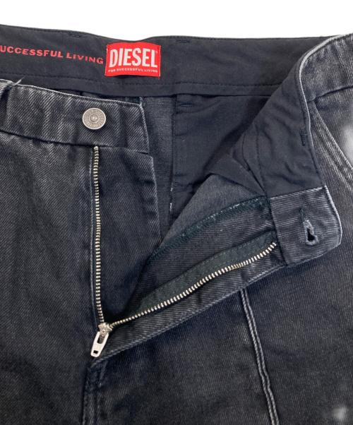 DIESEL（ディーゼル）DIESEL (ディーゼル) D-CHINO-WORK デニムパンツ ブラック サイズ:SIZE 81cm (W32)の古着・服飾アイテム