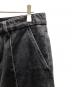 中古・古着 DIESEL (ディーゼル) D-CHINO-WORK デニムパンツ ブラック サイズ:SIZE 81cm (W32)：12000円